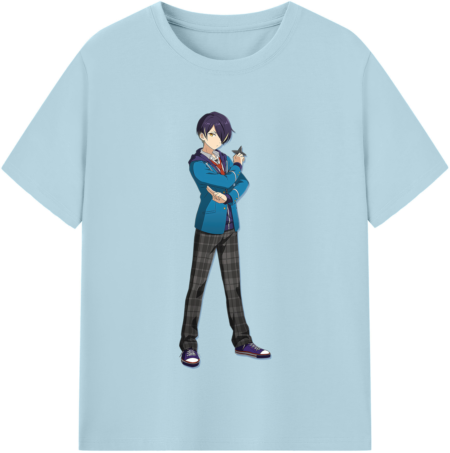 （画像用） あんさんぶるスターズ! Ensemble Stars 綿100％半袖Tシャツ（フロントプリント）
